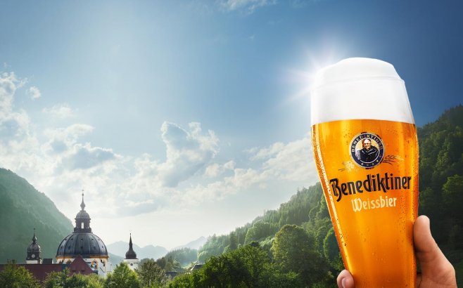 Benediktiner Werbebild